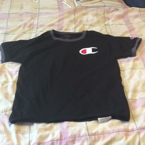 Black Champions T-Shirt Size Medium